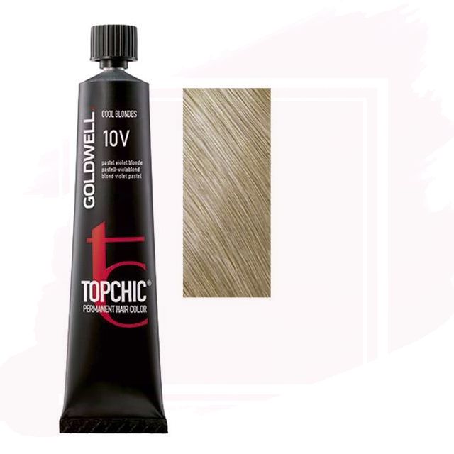 Goldwell Topchic Tubo Tinte 10V - Rubio Violeta Pastel