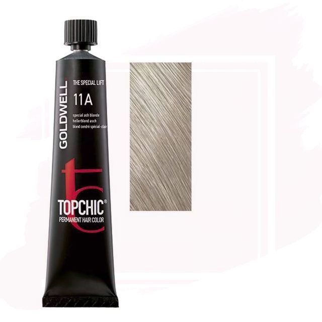 Goldwell Topchic Tubo Tinte 11A - Rubio Más Claro Ceniza