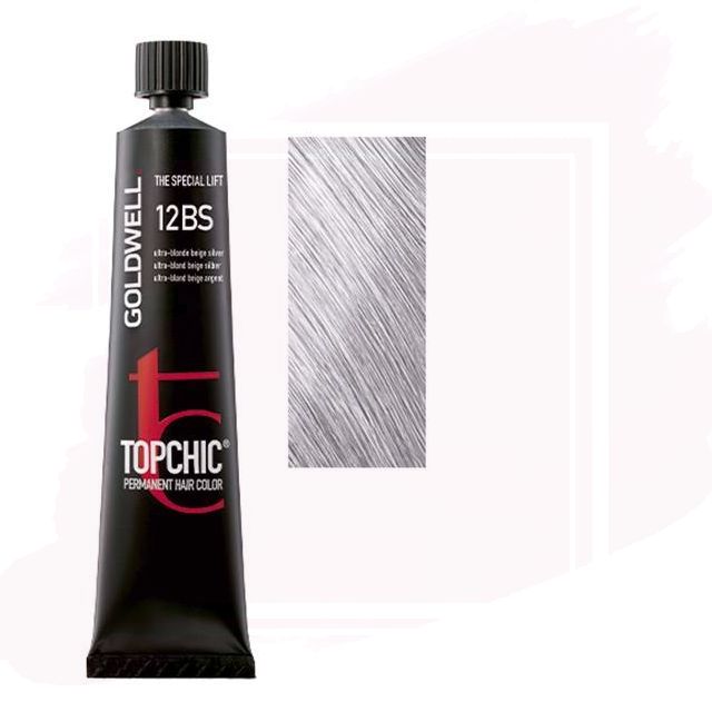 Goldwell Topchic Tubo Tinte 12BS - Rubio Ultra Claro Beige Plata