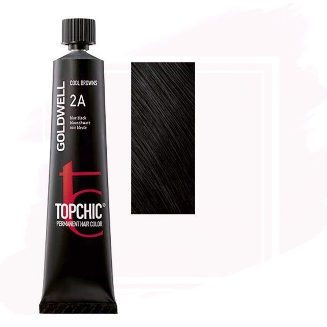 Goldwell Topchic Tubo Tinte 2A - Negro Azulado