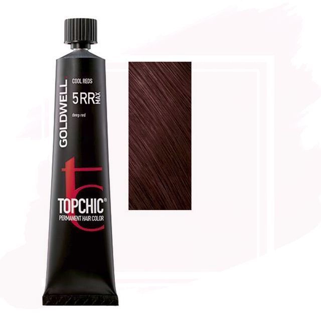 Goldwell Topchic Tubo Tinte 5RR - MAX Rojo Profundo