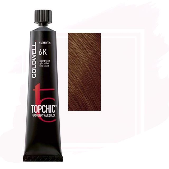 Goldwell Topchic Tubo Tinte 6K - Cobre Brillante