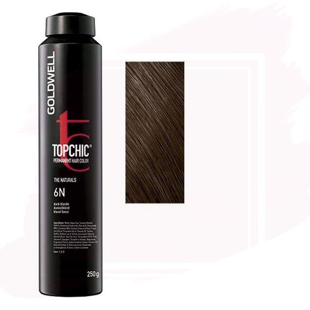 Goldwell Topchic Depósito Tinte 6N - Rubio Oscuro