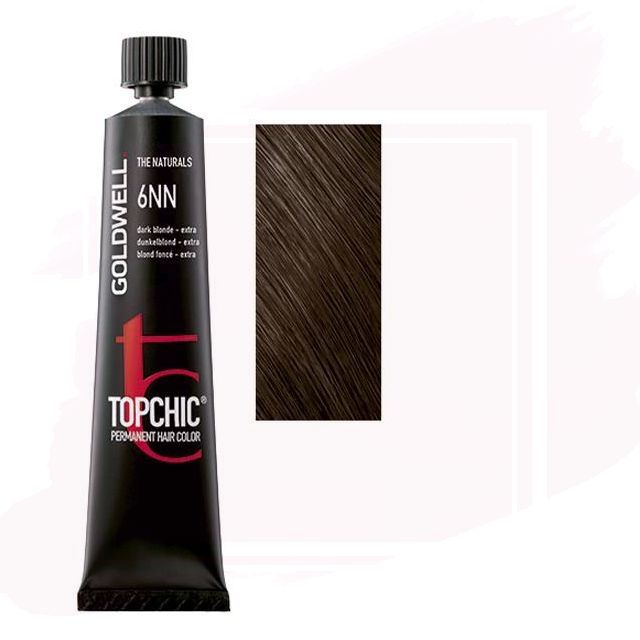 Goldwell Topchic Tubo Tinte 6NN - Rubio Oscuro Extra