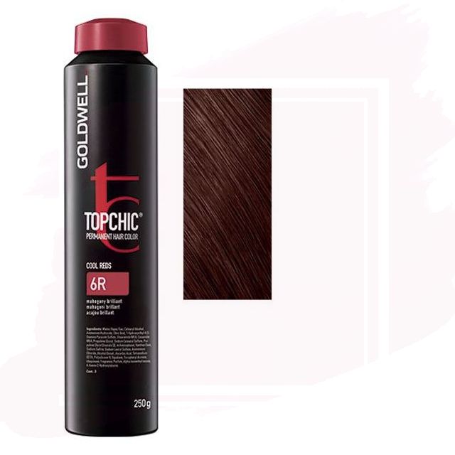 Goldwell Topchic Depósito Tinte 6R - Caoba Brillante