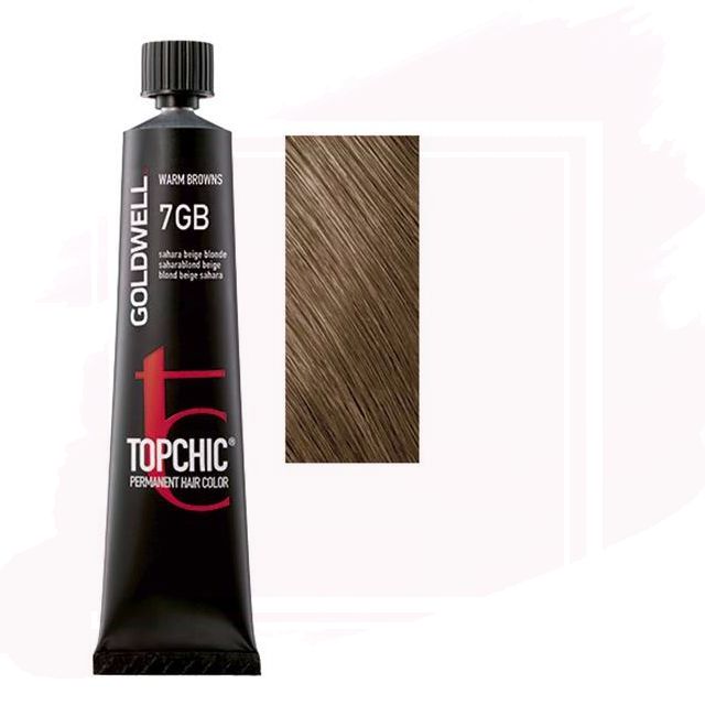 Goldwell Topchic Tubo Tinte 7GB - Rubio Sahara Beige