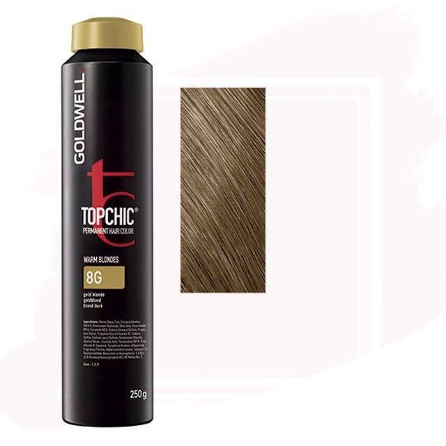 Goldwell Topchic Depósito Tinte 8G - Rubio Dorado