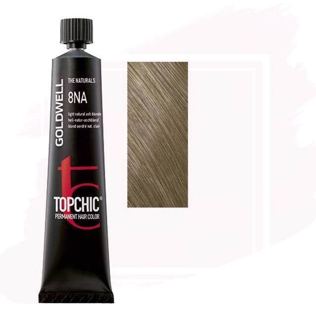 Goldwell Topchic Tubo Tinte 8NA - Rubio Ceniza Natural Claro