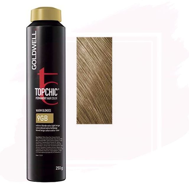 Goldwell Topchic Depósito Tinte 9GB - Rubio Sáhara Beige Extra Claro