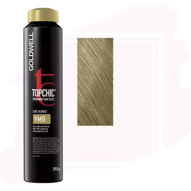 Goldwell Topchic Depósito Tinte 9MB - Rubio Jade Muy Claro