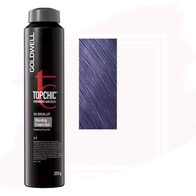 Goldwell Topchic Tinte en Depósito Blonding Cream Ash - Rubio Crema Ceniza 250ml