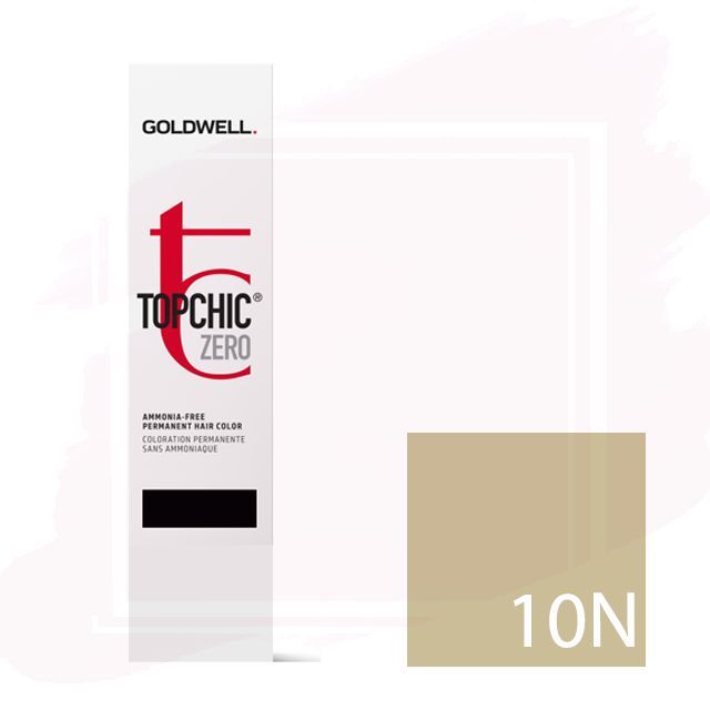 Goldwell Topchic Zero Tinte en Tubo 10N - Rubio Extra Claro 60ml