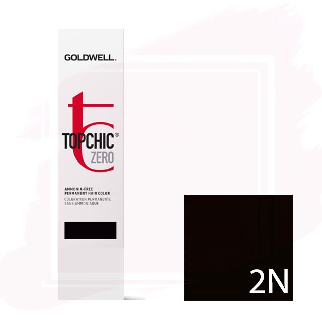 Goldwell Topchic Zero Tinte en Tubo 2N - Negro 60ml