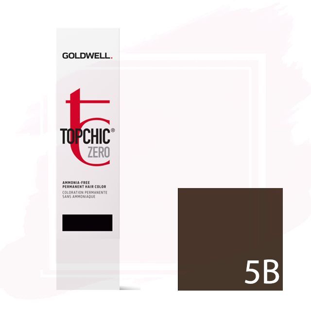 Goldwell Topchic Zero Tinte en Tubo 5B - Castaño Claro Beige 60ml