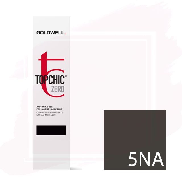 Goldwell Topchic Zero Tinte en Tubo 5NA - Castaño Claro Natural Ceniza 60ml
