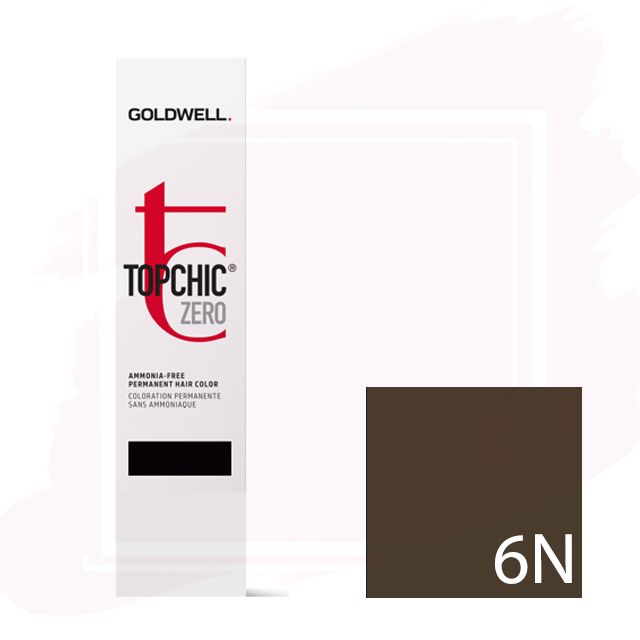 Goldwell Topchic Zero Tinte en Tubo 6N - Rubio Oscuro 60ml