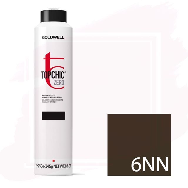 Goldwell Topchic Zero Tinte en Depósito 6NN - Rubio Oscuro Extra 250ml