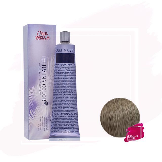 Wella Illumina Color Tinte 8/93 - Rubio Claro Ceniza Dorado 60ml