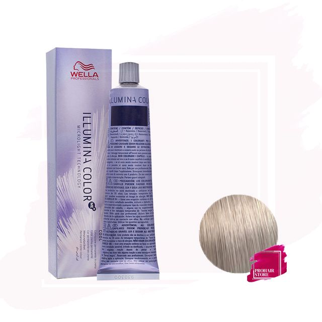 OUTLET Wella Illumina Color Tinte 8/13 - Rubio Claro Ceniza Dorado 60ml