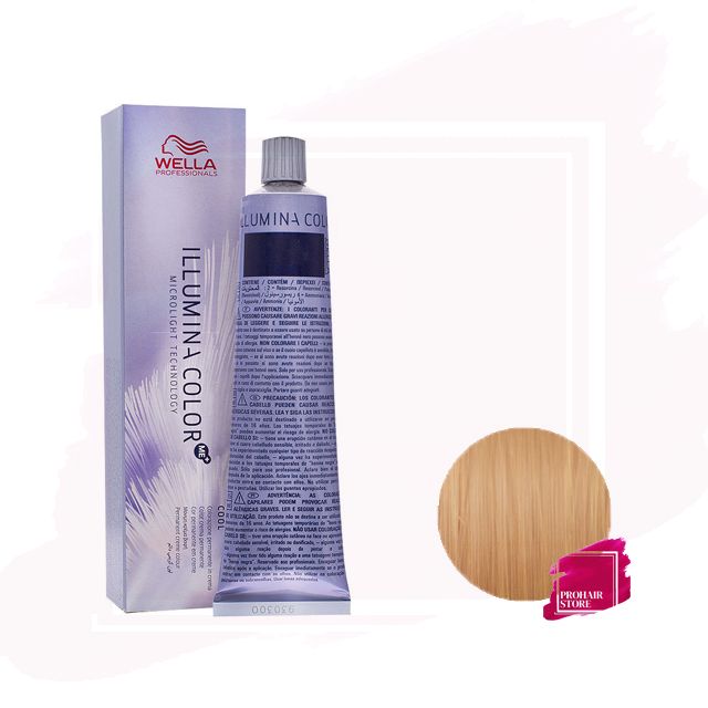 Wella Illumina Color Tinte 9/7 - Rubio Muy Claro Marrón 60ml