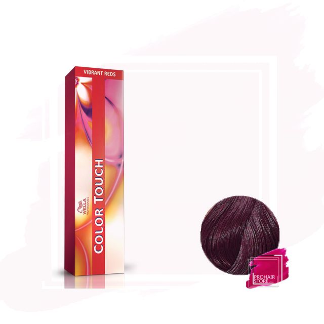 Wella Color Touch Tinte 44/65 - Castaño Mediano Viloeta Caoba 60ml