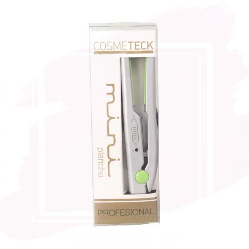 Prohair Store Daf Cosmeteck Mini Plancha Silver con Funda (1123) Prohair  Store