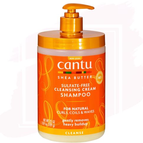 Cantu Shea Butter for Natural Hair Cleansing Cream Shampoo Sin Sulfatos 739ml