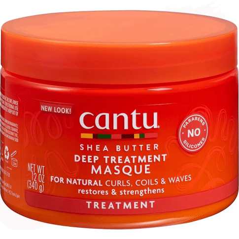 Cantu Shea Butter for Natural Hair Deep Treatment Masque para Rizos Naturales 355ml/340g
