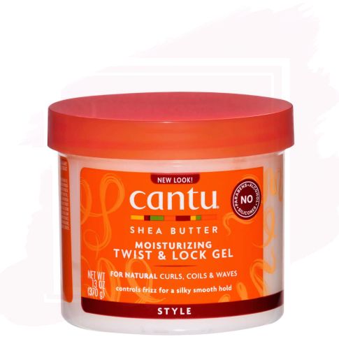 Cantu Shea Butter for Natural Hair Moisturizing Twist & Lock Gel 385ml/370g