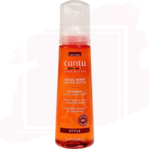 Cantu Shea Butter Wave Whip Mousse para Rizos Naturales 248ml