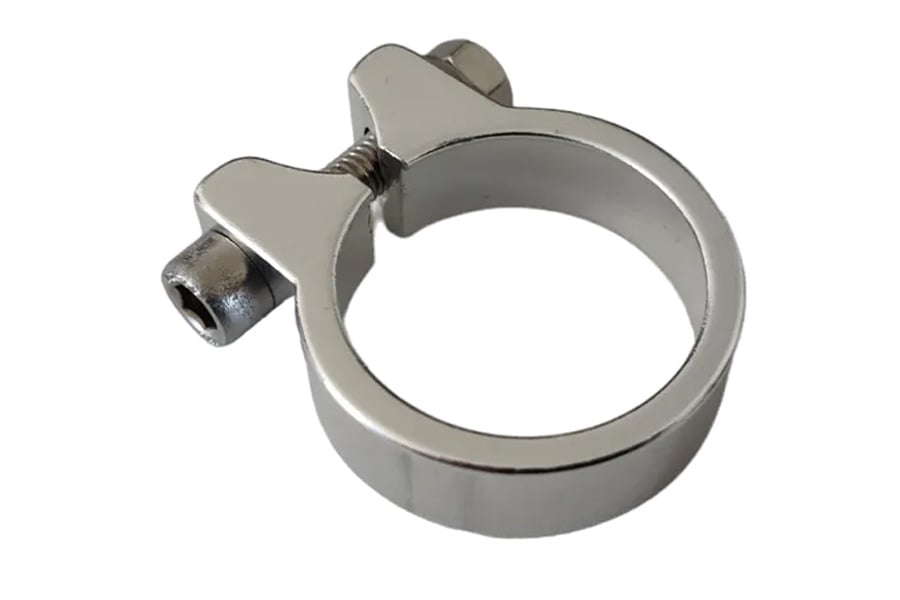 WG QR-22 Sattelklemme 28,6 mm - Silber