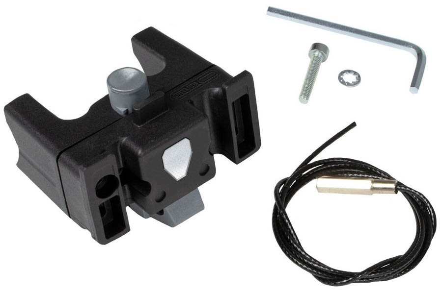 Ortlieb Adapter Set Handlebar - Black