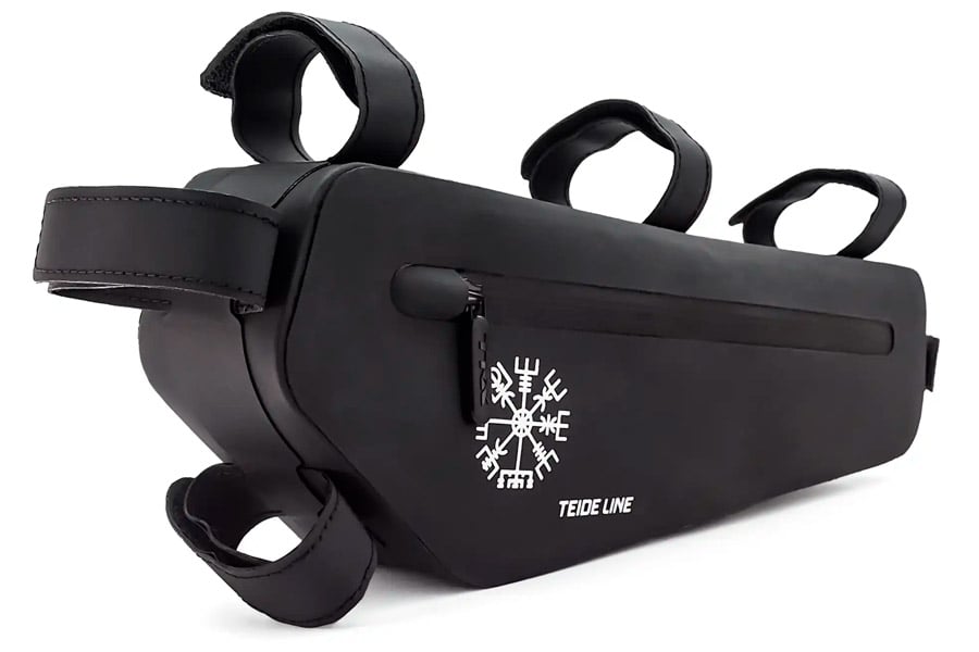 Tekmax Teide Line Down Tube Rammetaske - Sort
