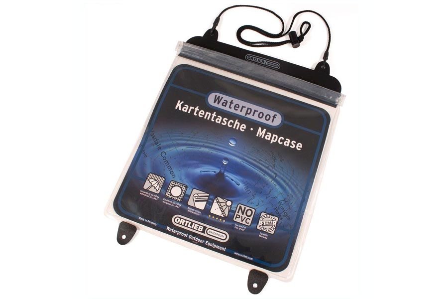 Ortlieb Waterproof Case Map Holder 27x27cm - Transparent