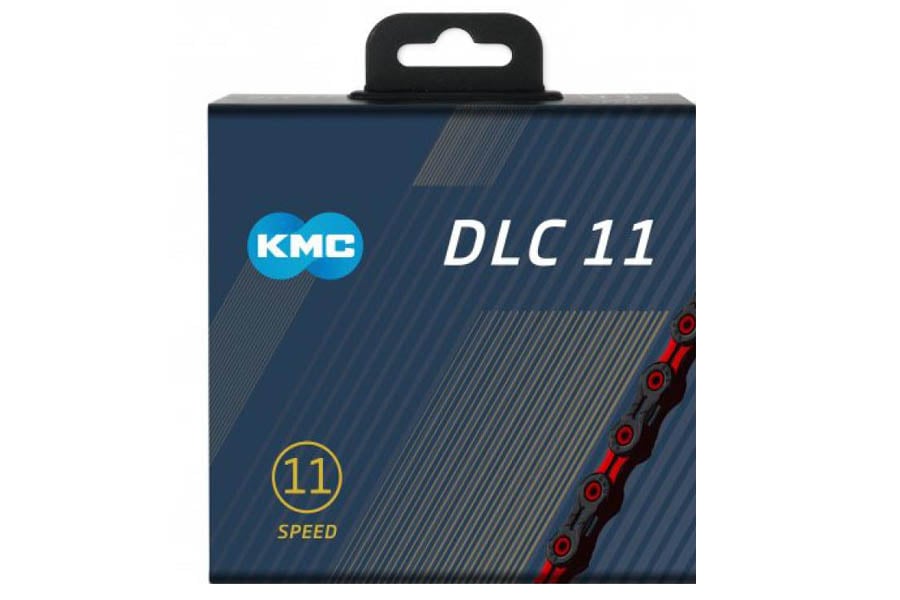 KMC X11 speedL DLC Bike Chain 11 speed 118 Links red