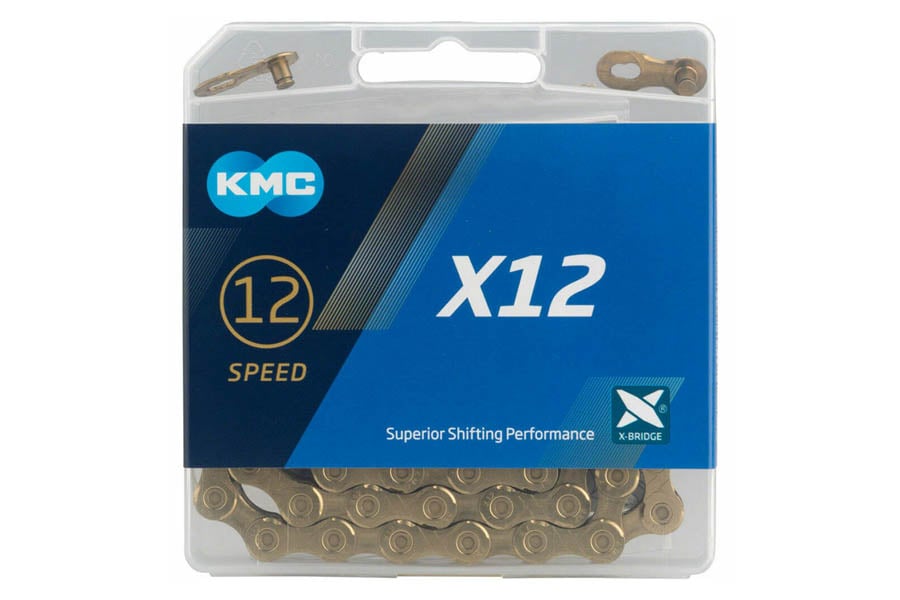 KMC X12 Ketting 12 speed 126 schakels goud voor fiets online