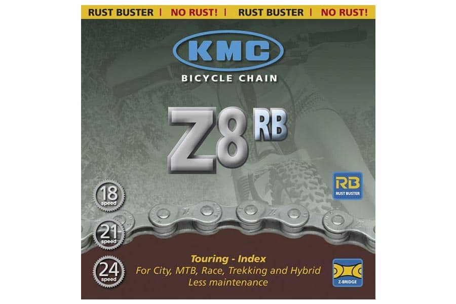 Kmc Z8RB Chain 7S 116 Links - Silver