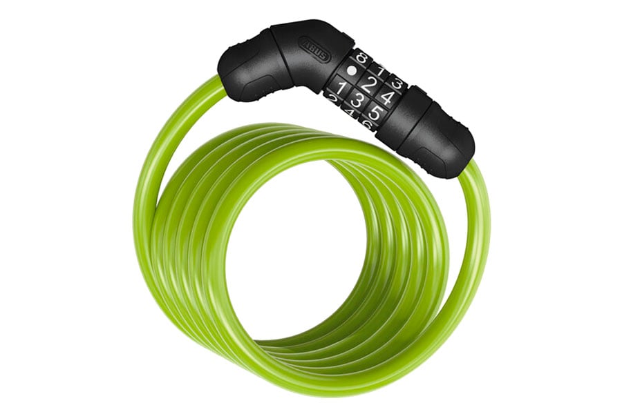 Abus Star 4508C/150 Kabelschloss Kombination - Grün