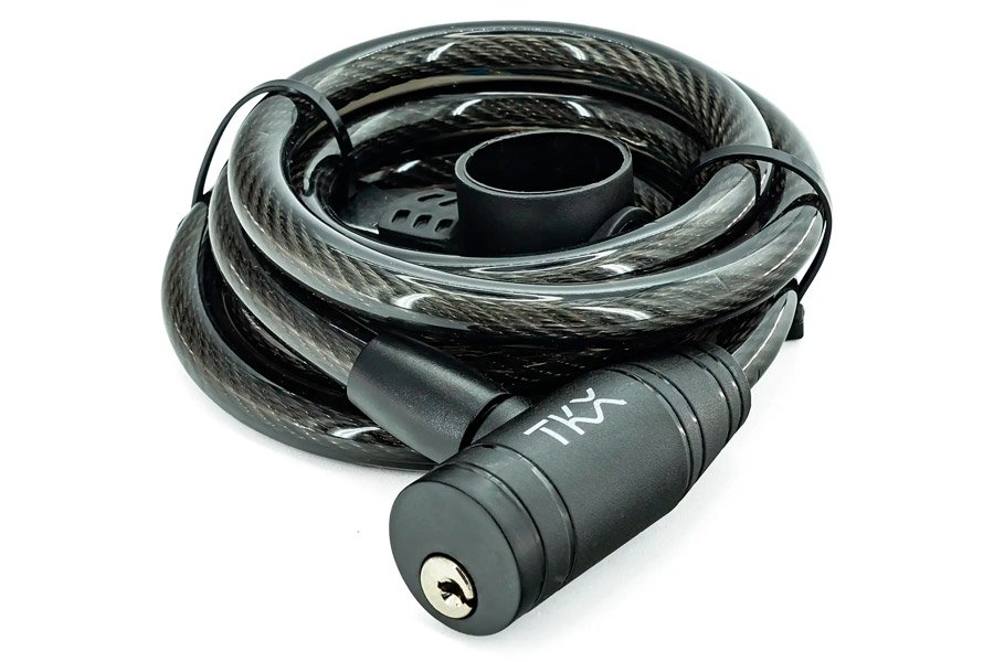 Tekmax 12X1.500mm Cable Lock - Black