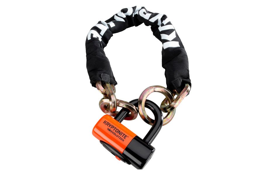 Kryptonite New York Noose 1275 Chain Lock - Orange