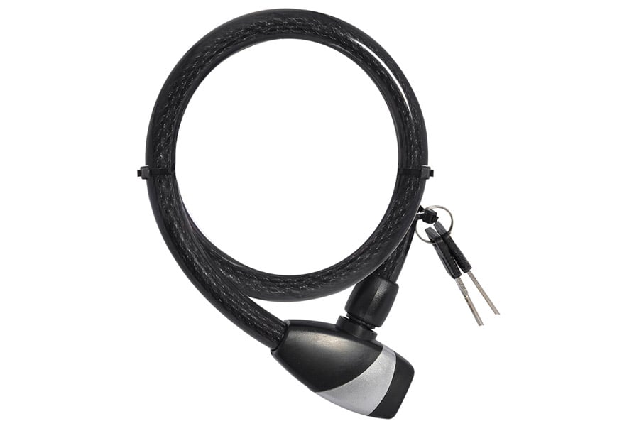 Photos - Bike Lock Hoop OXC  15 Cable lock 800mm - Black 