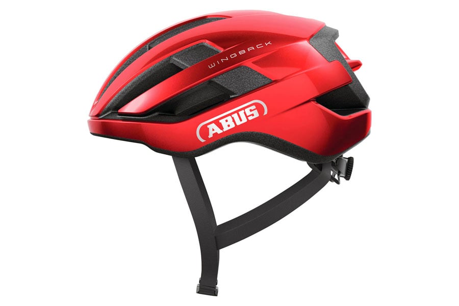 Abus WingBack Helmet Red for your bike online