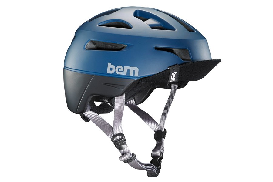 Casque Bern Union couleur bleu mat pour cycliste