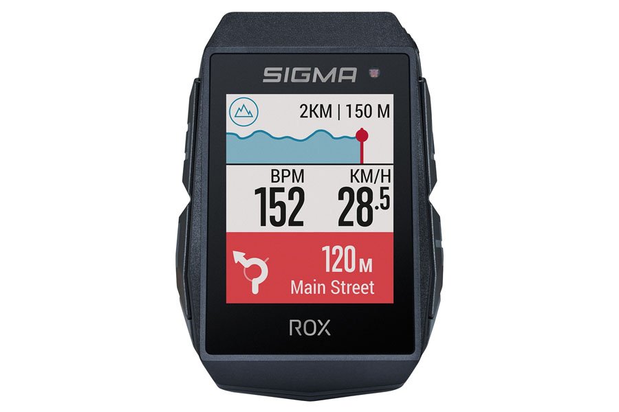 Ciclocomputer Sigma Rox 11.1 + Sensor Set GPS Nero