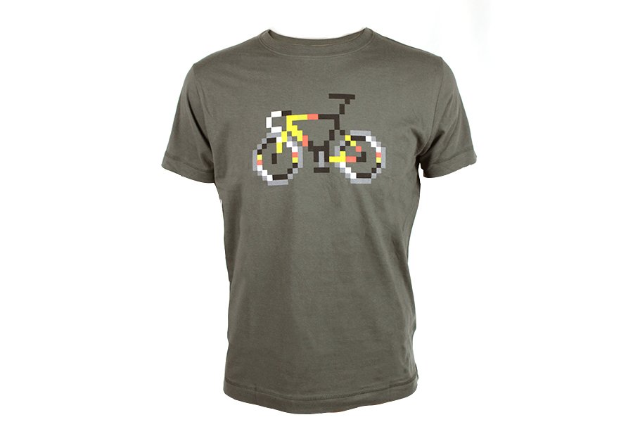 Cinelli Pixel Bike Vigo T-Shirt Anthrazit