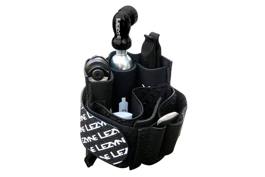 Lezyne Sendit Caddy Gurt Loaded Kit - Schwarz