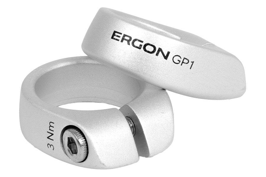 Brooks Ergon GP1 Grip Locking Ring silver for your bike
