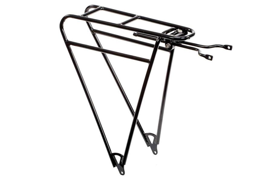 Portabultos Bicicleta Delantero Negro - Comprar Portaequipajes Online