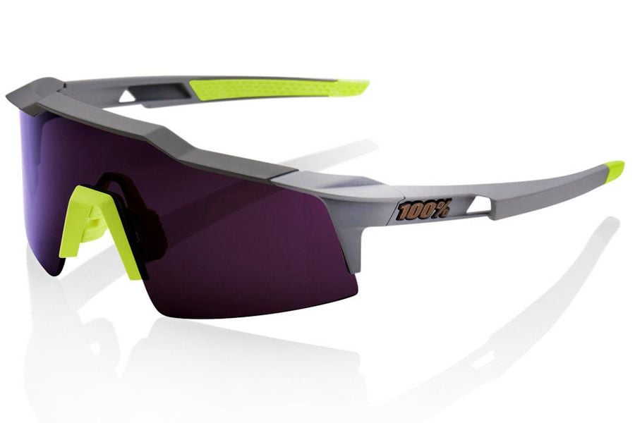 【新品未使用、30％off】100% Speedcraft SL SPEEDCRAFT® SL - Tokyo Night - Purple Multilayer Mirror Lens