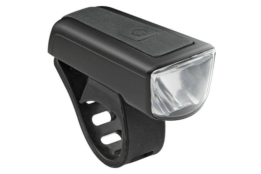 Luz Bicicleta Delantera 2 Funciones/4 Led Gris JY-180 Forza